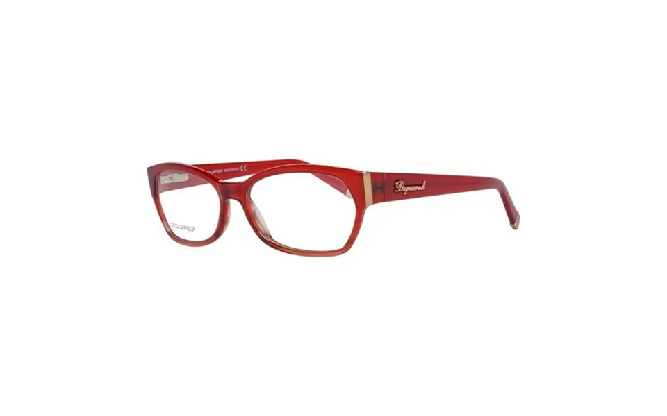 Dsquared2 Brillestel - Rød, Dame 55 15 135
