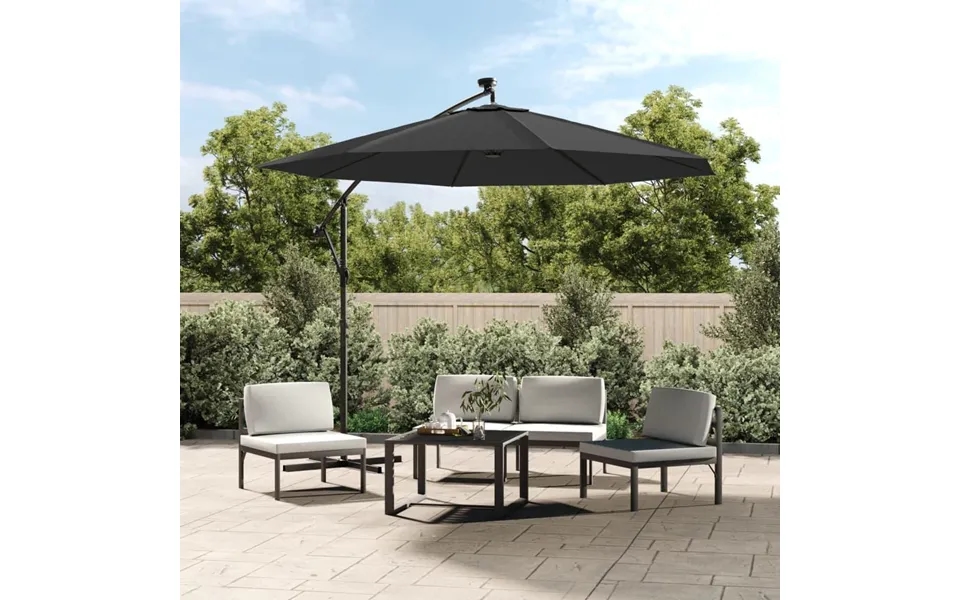 Erstatningsdug Til Hængeparasol 300 Cm Antracitgrå