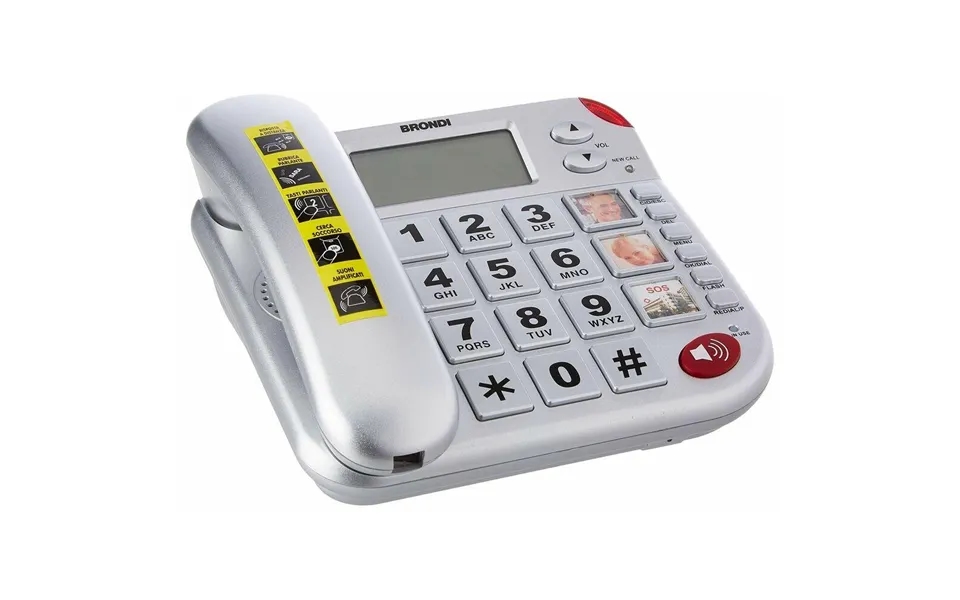 Fastnettelefon Til Ældre Super Bravo Plus