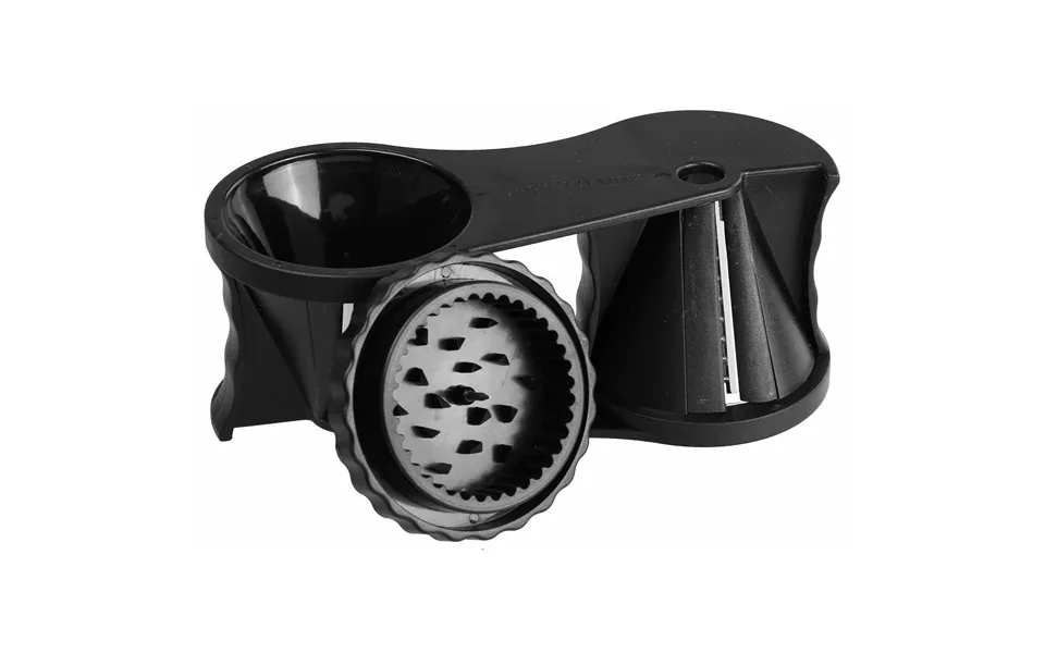 Fm Spiralrivejern 44116 - Dobbelt Grøntsagsspiraler, Sort 16 × 7 × 6 Cm