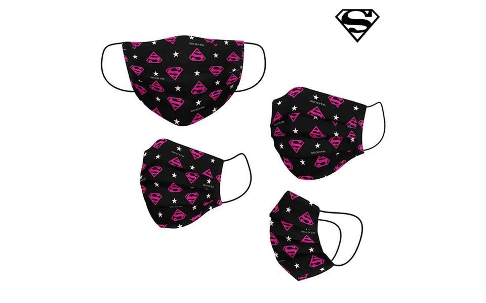Recyclable Fabric Mesh To Children - Dc Super Hero Girls, Black
