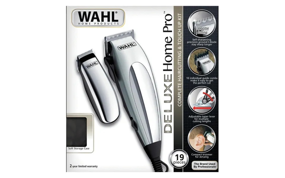 Hårtrimmer Til Ansigt Og Hår Wahl 79305-1316 - Sølv