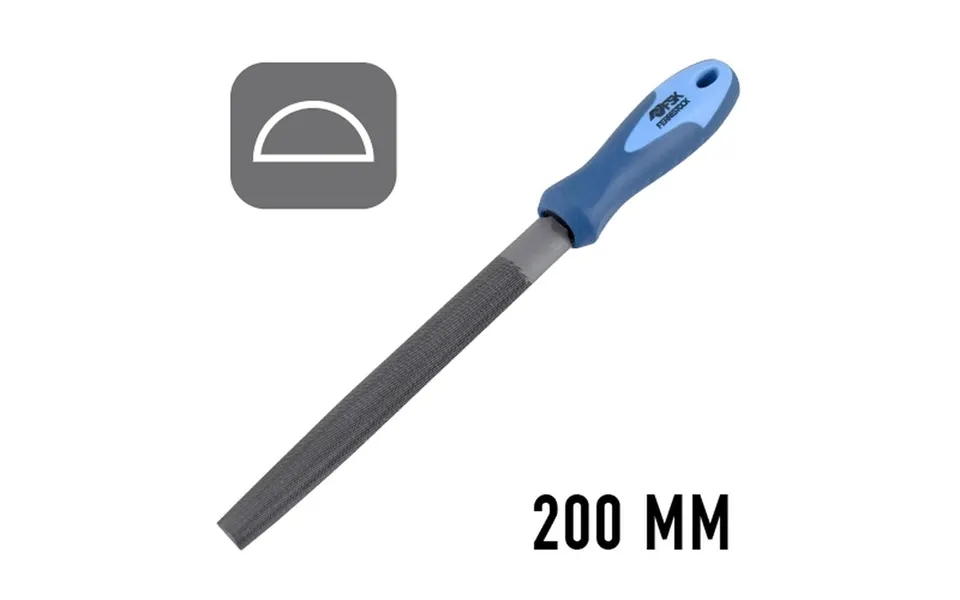 Halvrund Fil 200 Mm - Ferrestock