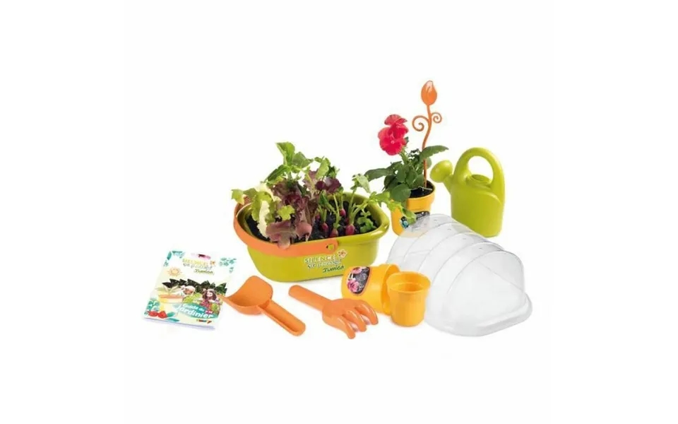 Havelegetøj Til Børn - Smoby Sæt Med Værktøjer, Grøn