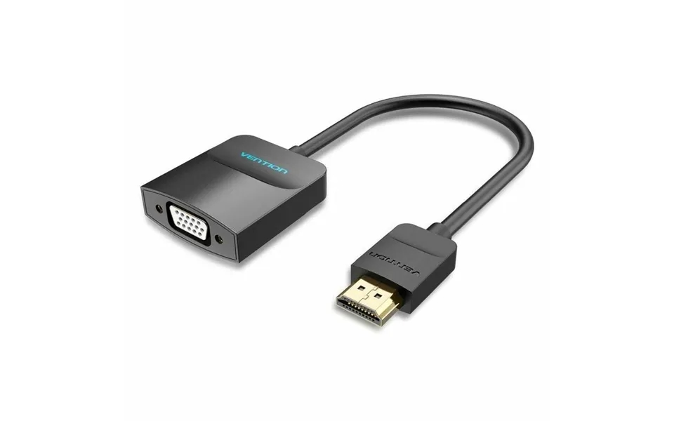 Hdmi Til Vga Adapter Med Lyd - Vention, 15 Cm