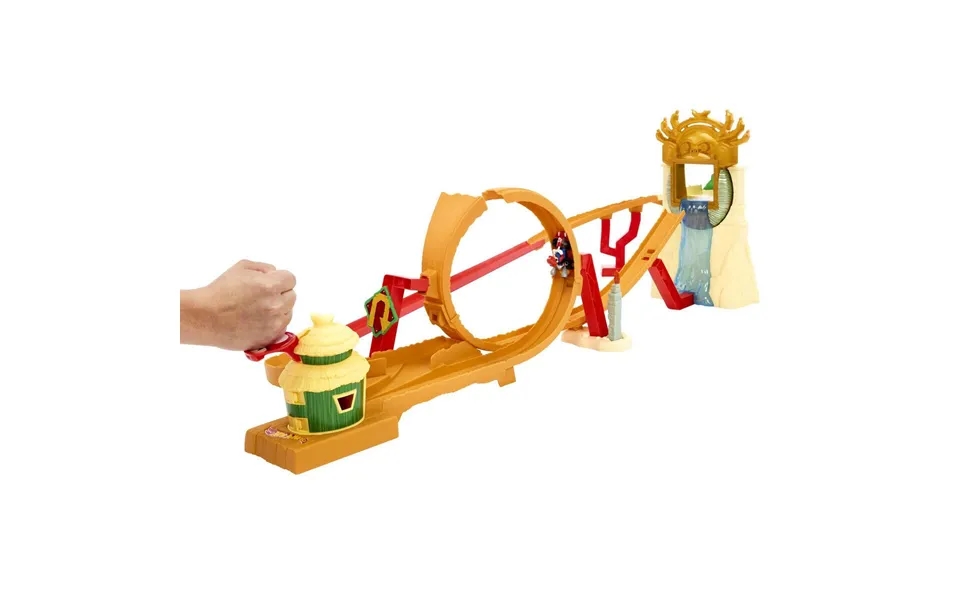 Hot Wheels Bane Med Ramper Hmk49 - Inkl. Bil