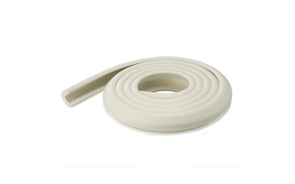 Inofix Beskyttelsesprofil Til Hjørner, 2 M, Hvid - Med Puder