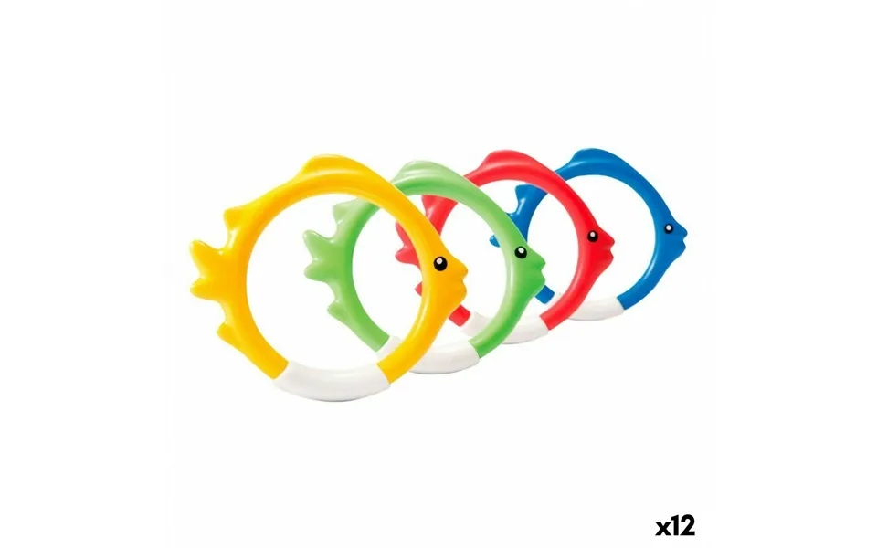 Intex Dykkeringe - Vandlegetøjssæt 12 Enheder