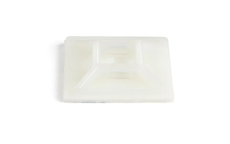 Kabelholder Med Flanger Startech - Hvid Nylon 100 Stk.