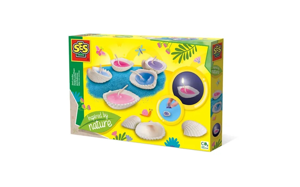 Kagelys Ses Creative - Muslingeformede Lys, Inspired By Nature