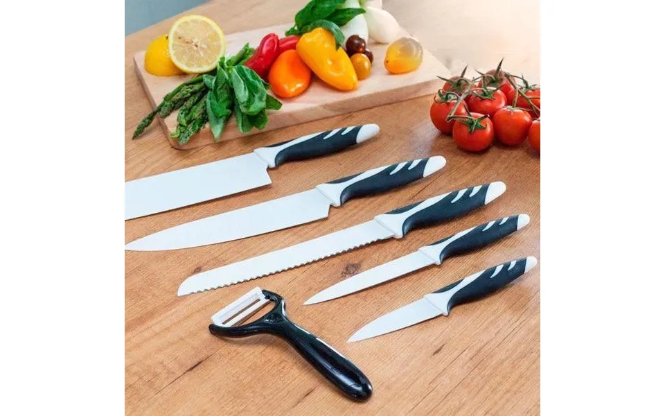 Knivsæt Bravissima Kitchen Swiss Chef - 6 Dele