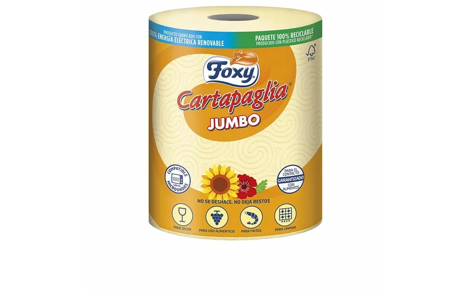 Køkkenrulle Foxy Cartapaglia Jumbo 60 M