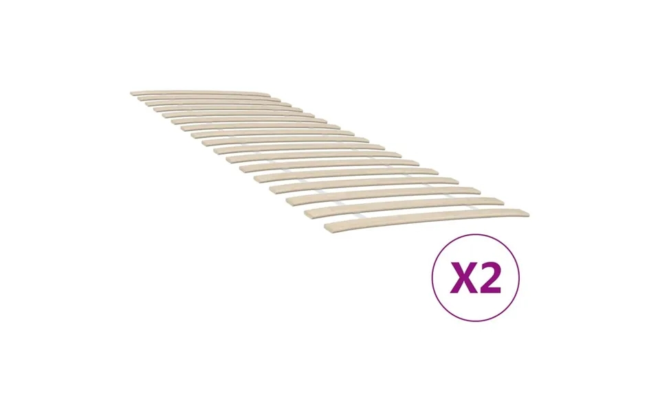 Lamelbund Med 34 Lameller 2 Stk. 70x200 Cm