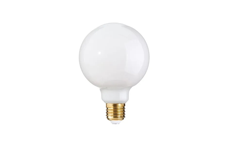 Led-lampe E27 6 W - Hvid Globe, 8 × 8 × 12 Cm
