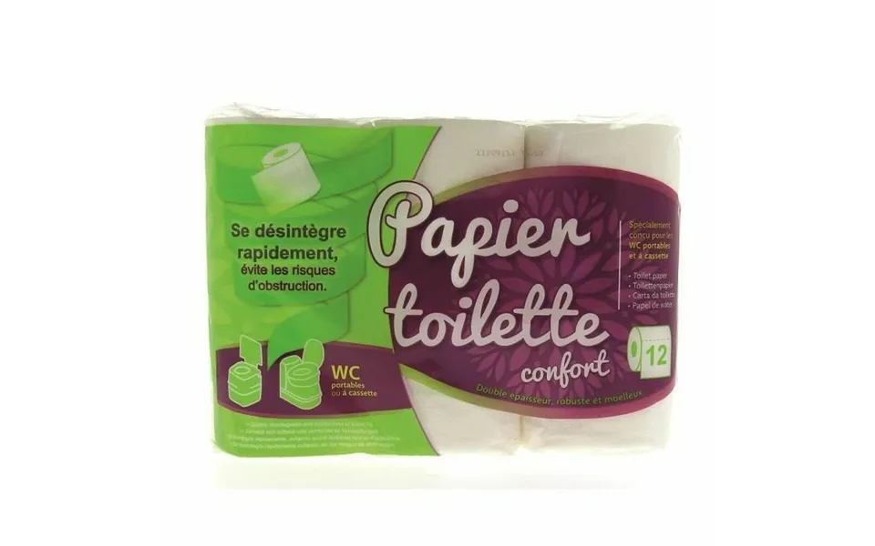 Midland Toiletpapir - 12 Ruller, 500 Ark