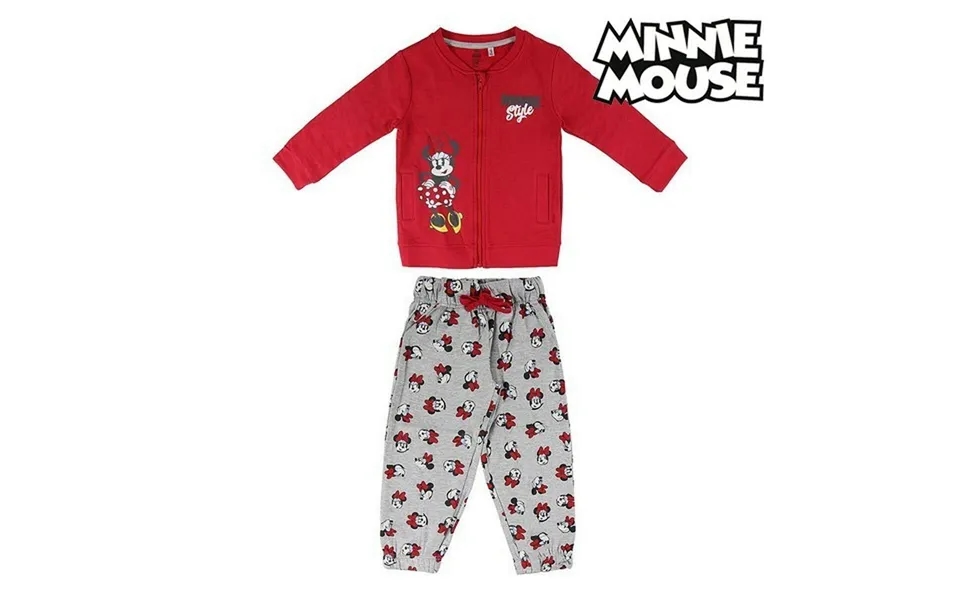 Minnie Mouse Træningsdragt Til Børn - Rød, 5 År