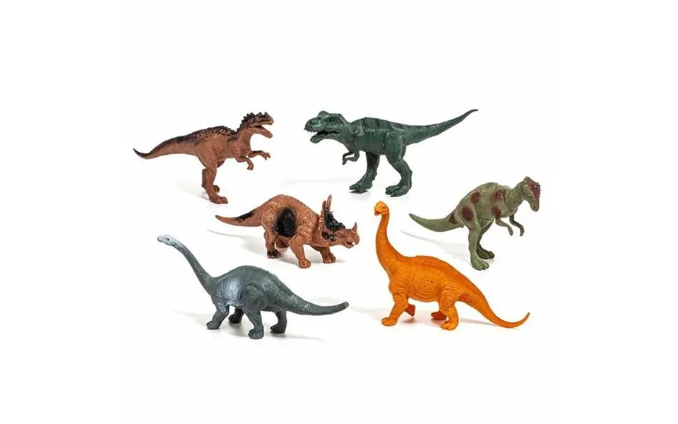 Moltó Dinosaursæt - 6 Plastikfigurer