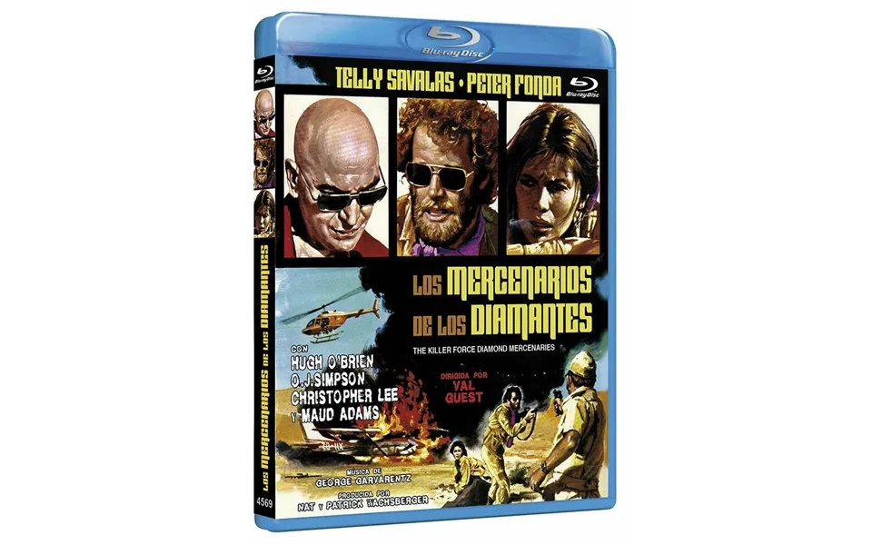 Mpo Blu-ray Bd-r - Los Mercenarios De Los Diamantes