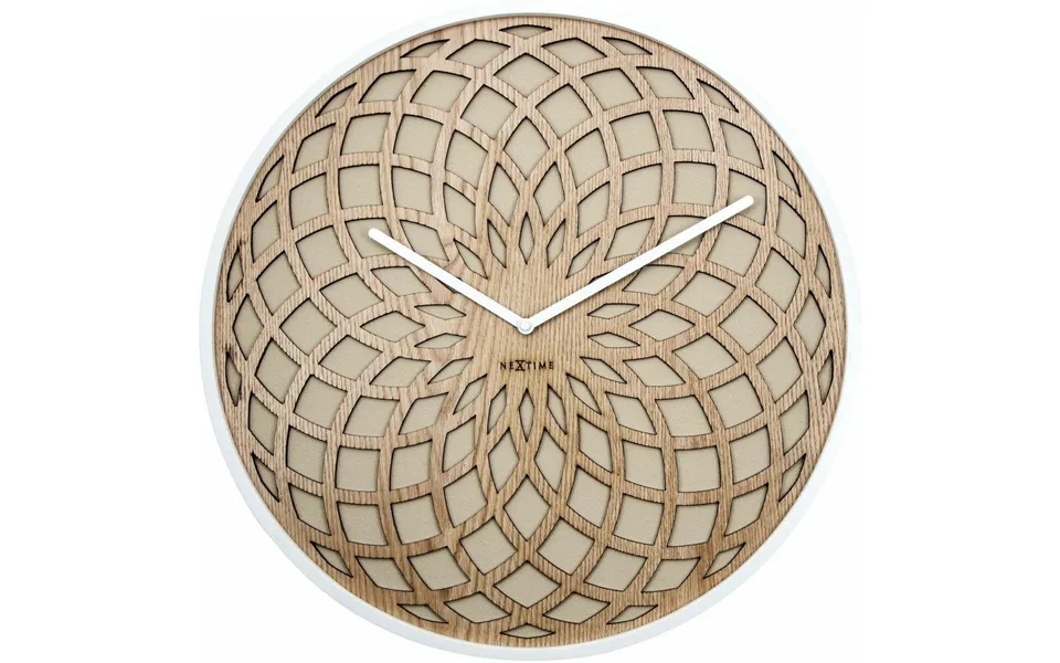 Nextime Vægur 3149be - 50 Cm, Hvid Brun