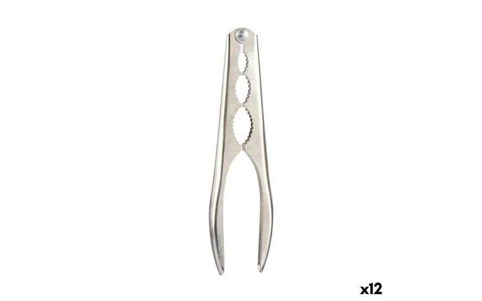 Nøddeknækker Kinvara - Sølvfarvet Stål, 16,5 × 1,5 × 4,5 Cm 12 Stk