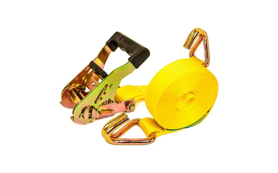 Ponsa Skraldestrop Gul 35 Mm X 6 M - Ergonomisk Lukket