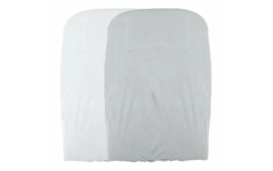 Puslepudebetræk Domiva 50 × 75 Cm - 2 Stk Hvid Grå