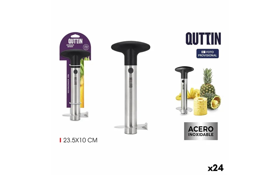 Quttin Ananasskærer I Rustfrit Stål - Grå