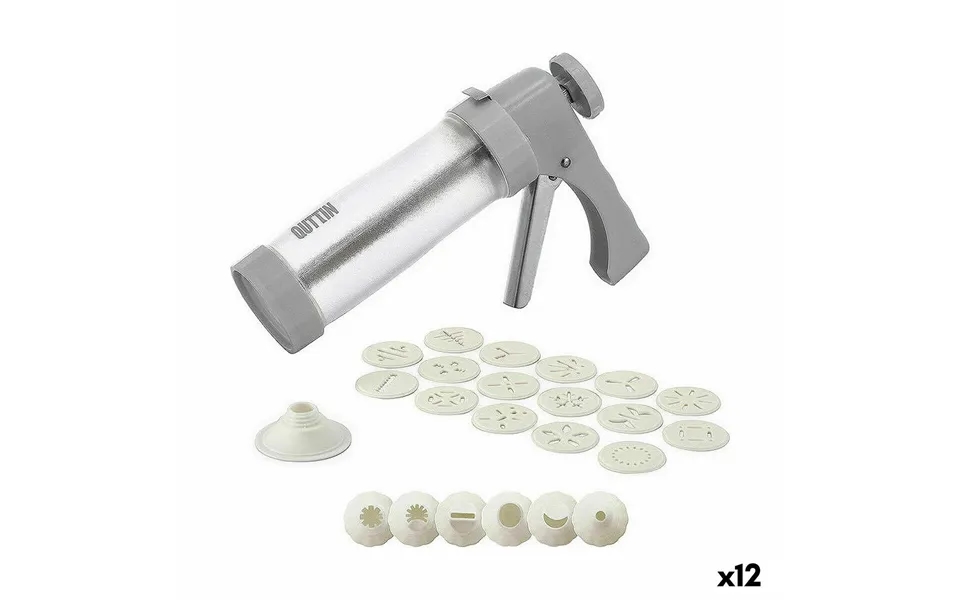 Quttin Småkagepresse - 16 Skiver 6 Tylle Forme