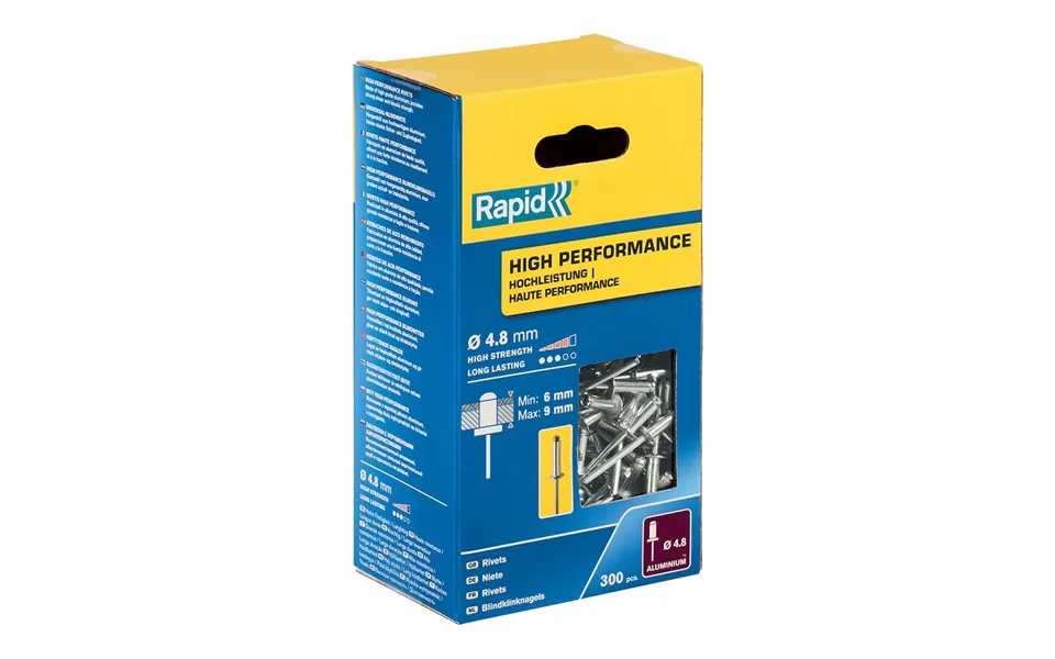 Rapid Blindnitter Ø 4,8 X 12 Mm - Aluminium 5001436