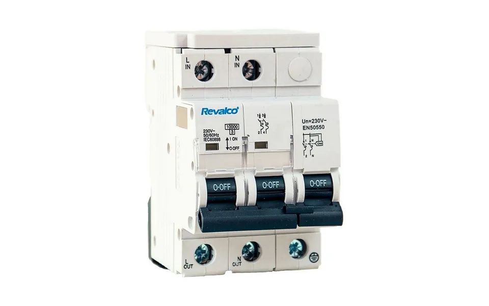 Revalco Overspændingsbeskyttelse Iga 2p 32 A C 10 Ka - Hvid