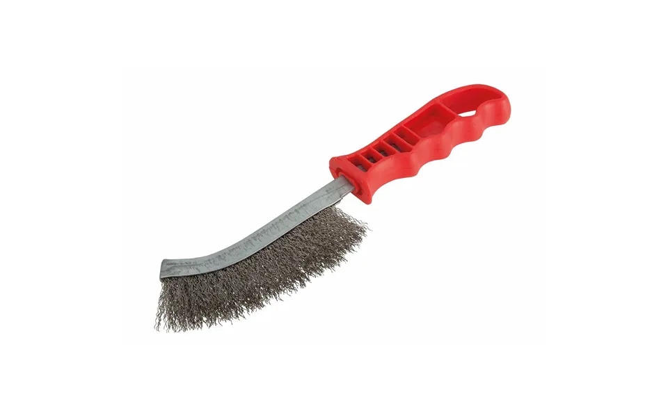 Stålbørste Wolfcraft 265 Mm - Rød Håndtag