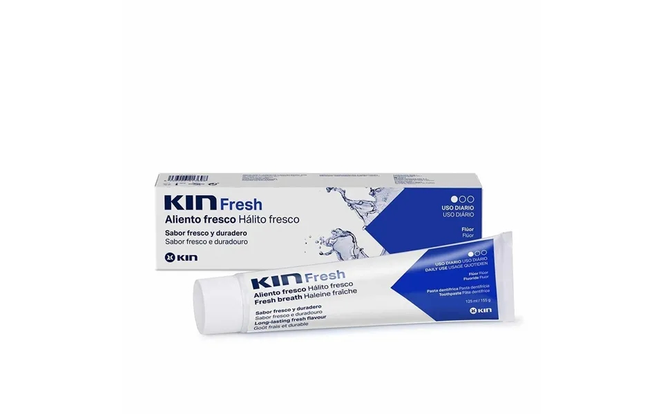 Tandpasta Kin Fresh 125 Ml - Frisk Ånde