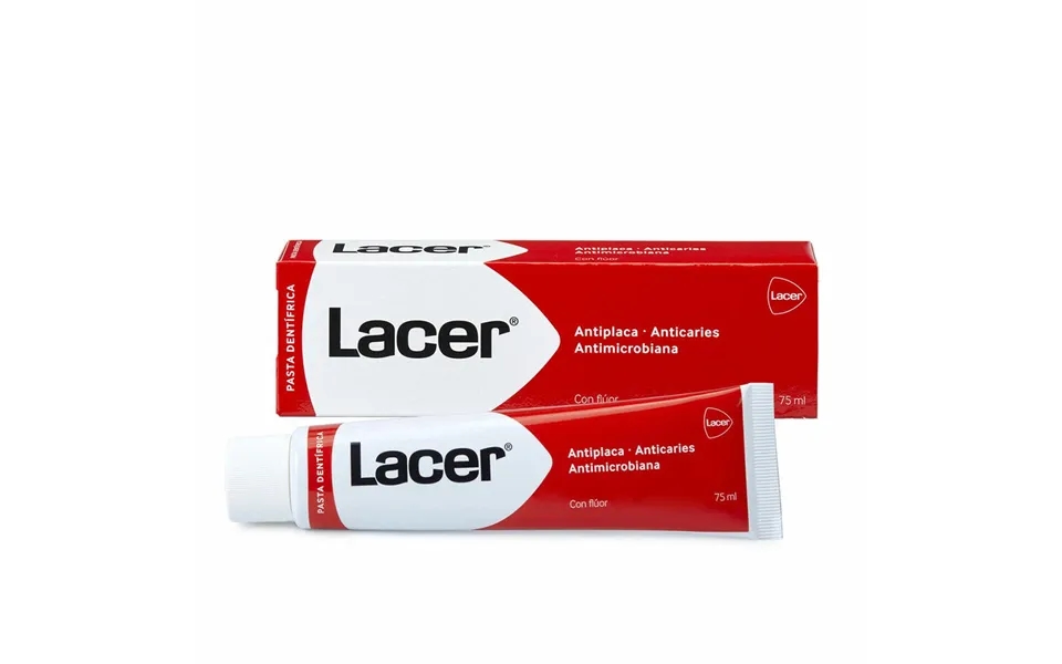 Tandpasta Med Fluor Lacer Komplet Action 75 Ml