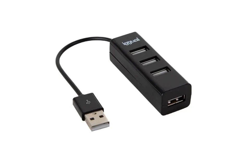 Usb Hub Iggual - 4 Porte Usb 2.0 Igg318997