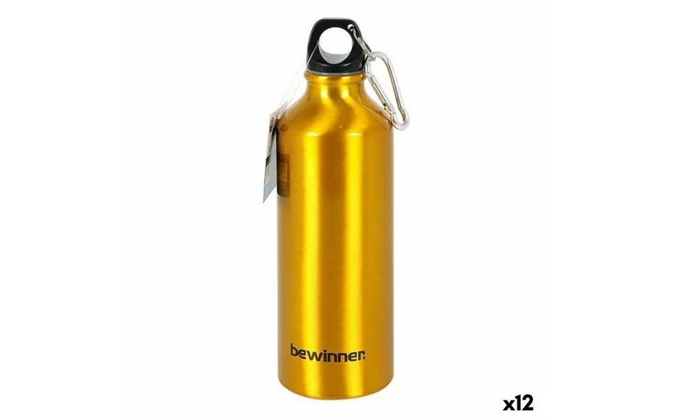 Water Bottle Bewinner Aluminum 500 Ml 6,5 X 21 Cm 12 Devices 500 Ml