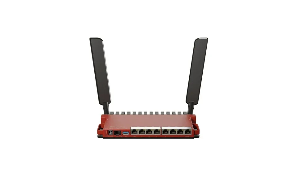 Wi-fi Router Mikrotik L009uigs-2haxd-in - Rød, Gigabit
