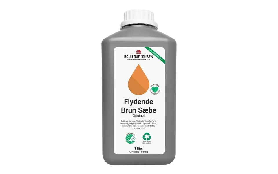 Flydende Brun Sæbe - 1 Liter