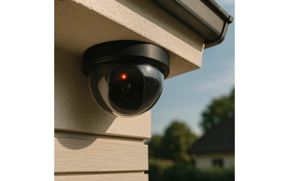 Dummy Dome Overvågningskamera Med Led