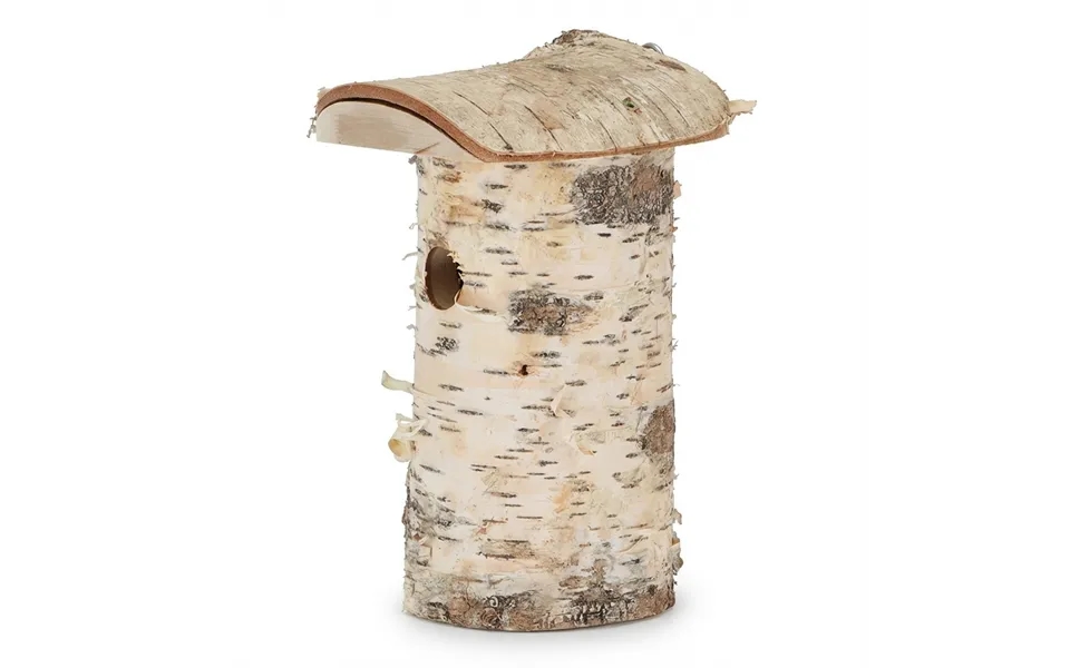 Fuglehus Til Blåmejser Håndlavet I Fsc -certificeret Fyrretræ 13,4x16,9x25,5 Cm