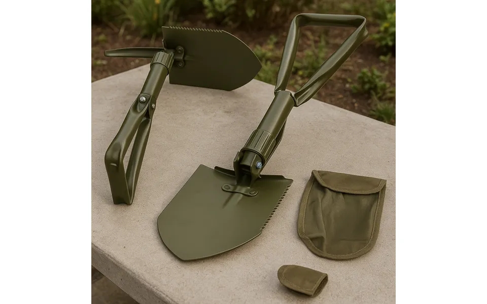 Multifunktionel Foldeskovl Med Hakke Og Sav Inkl. Etui 59 Cm