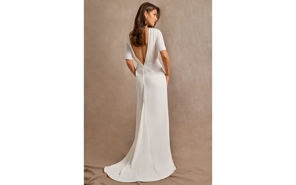 Open Back Wedding Gown