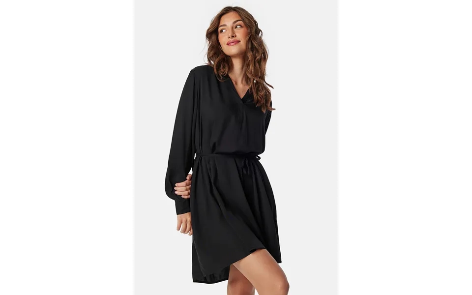 Slfmaddi Ls V-neck Short Dress