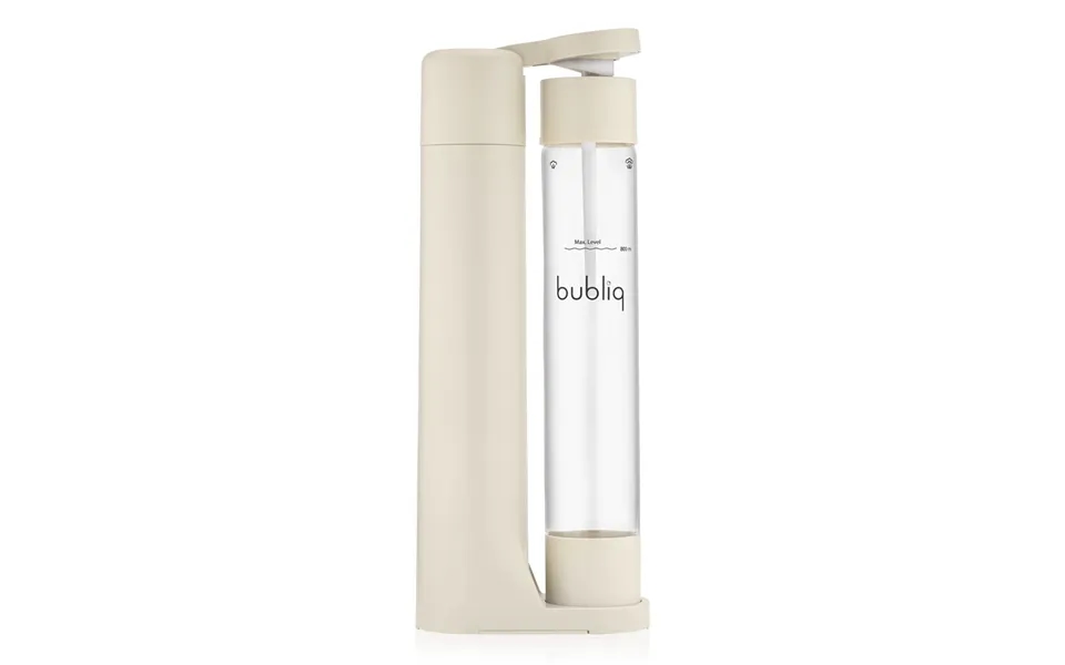 Beige Bubliq Drink Carbonator Including. Canisters