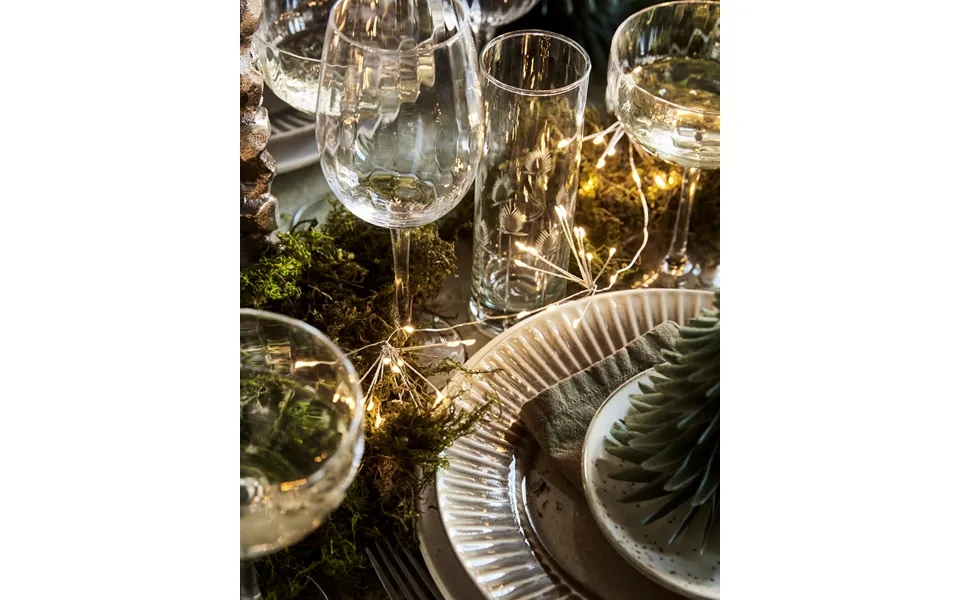 Lyskæde - Sølv Finish