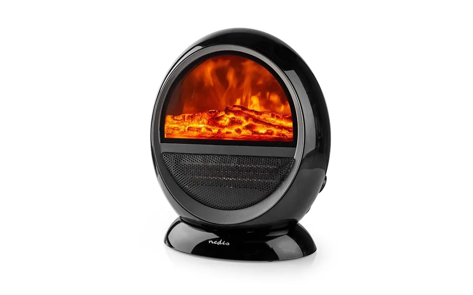 Nedis - Keramisk Ptc Varmeblæser 1000 1500 W 2 Varmefunktioner Justerbar Termostat Roterer Automatisk Overophedningsbesk