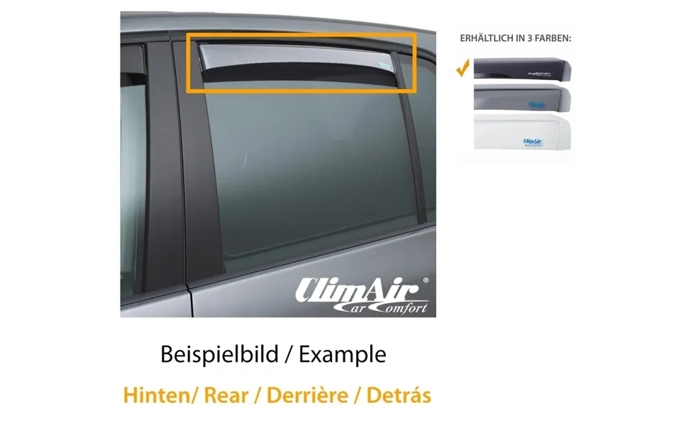 Wind Deflector Sæt - 2 Paragraph.