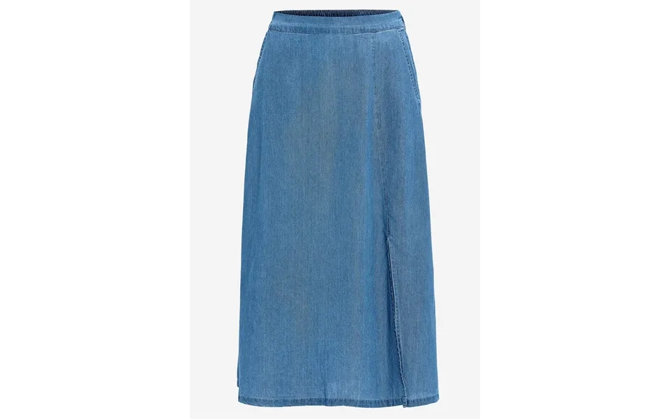 Denimnederdel I Lyocell