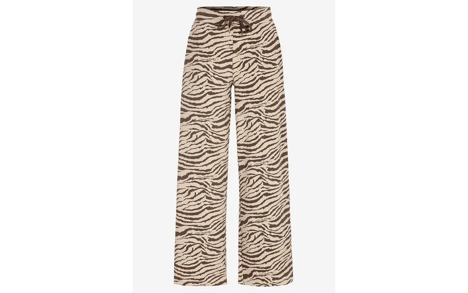 Superbløde Jerseybukser Med Zebramønster