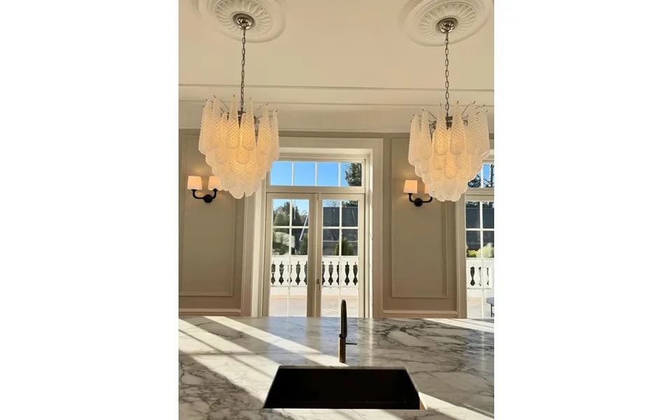 Murano Ljuskrona - Droppe