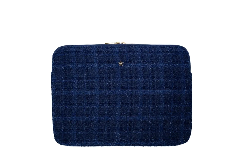 Dark Tweed Mac Cover Dark Navy Blue